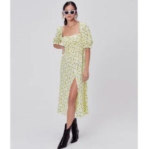For love and lemons chrysanthemum midi dress